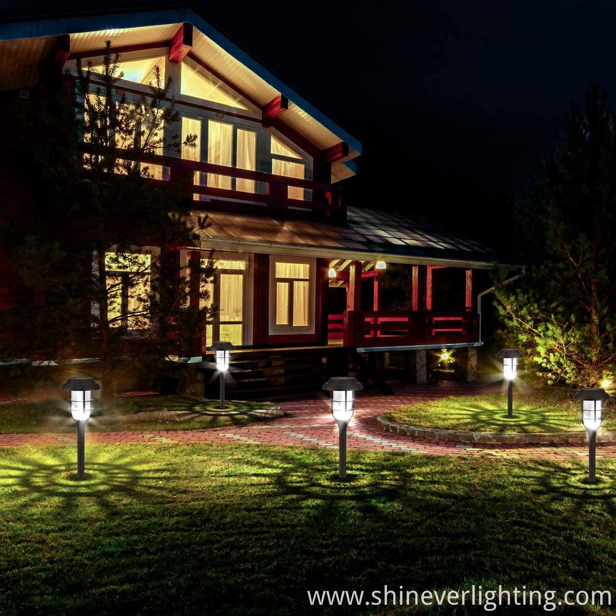 Solar-Powered Garden Lights